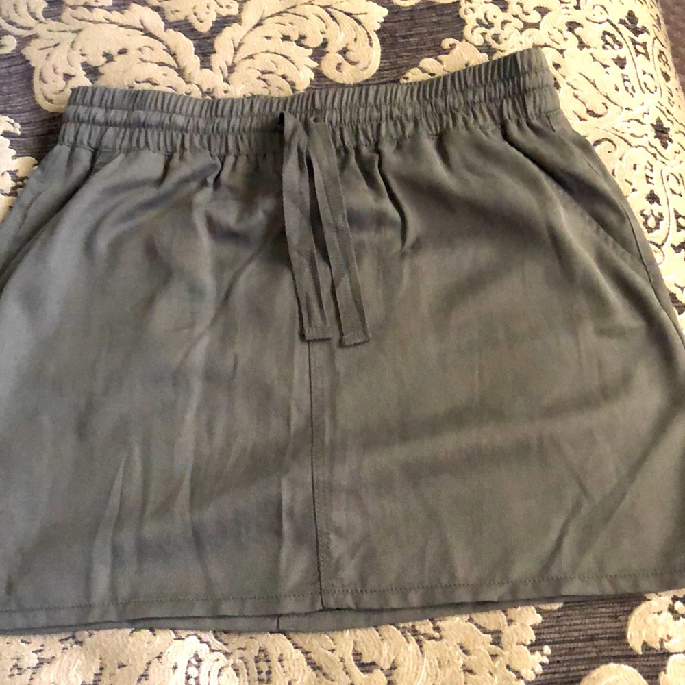 High waisted skort